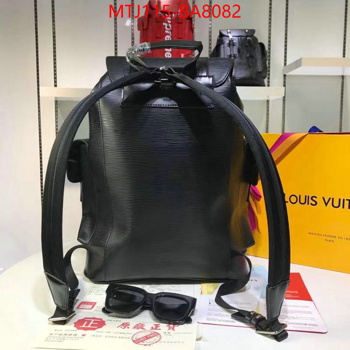 LV Bags(4A)-Backpack- 1:1 replica ID: BA8082 $: 115USD,