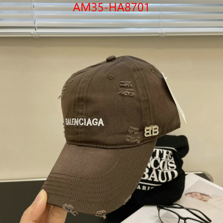 Cap(Hat)-Balenciaga high quality customize ID: HA8701 $: 35USD