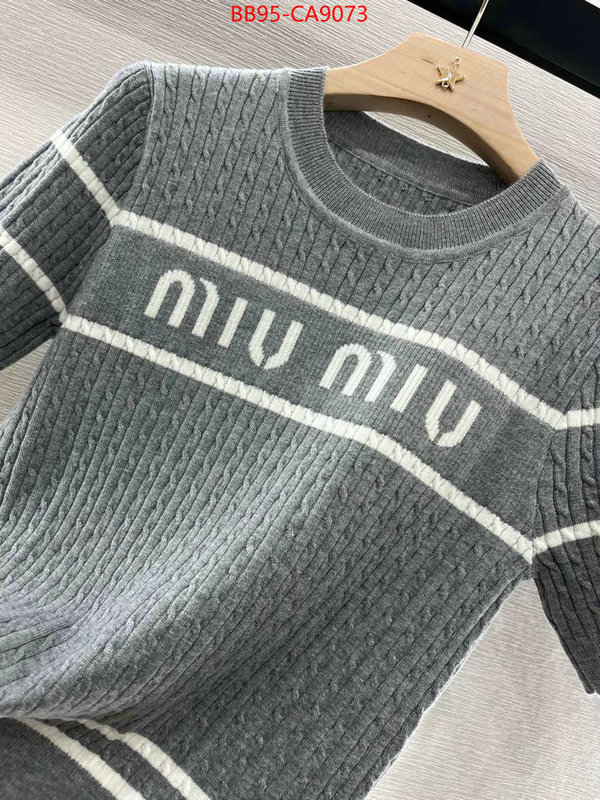 Clothing-MIU MIU unsurpassed quality ID: CA9073 $: 95USD