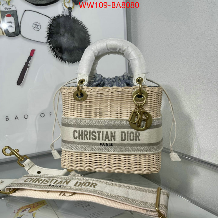 Dior Bags(4A)-Lady- buy 2024 replica ID: BA8080 $: 109USD,