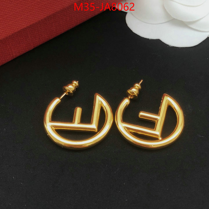 Jewelry-Fendi how quality ID: JA8062 $: 35USD