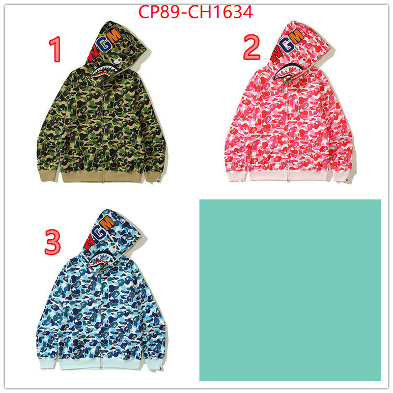 Clothing-BAPE designer fake ID: CH1634 $: 89USD