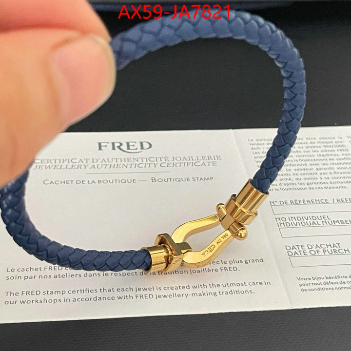 Jewelry-Fred replica shop ID: JA7821 $: 59USD