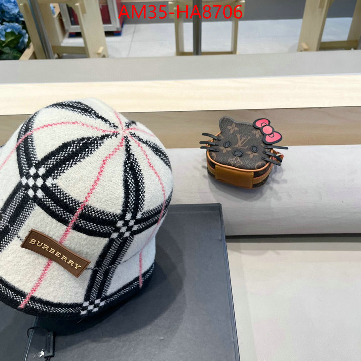 Cap(Hat)-Burberry best site for replica ID: HA8706 $: 35USD