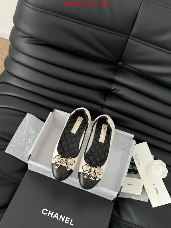 Women Shoes-Chanel aaaaa replica designer ID: SA7789 $: 105USD