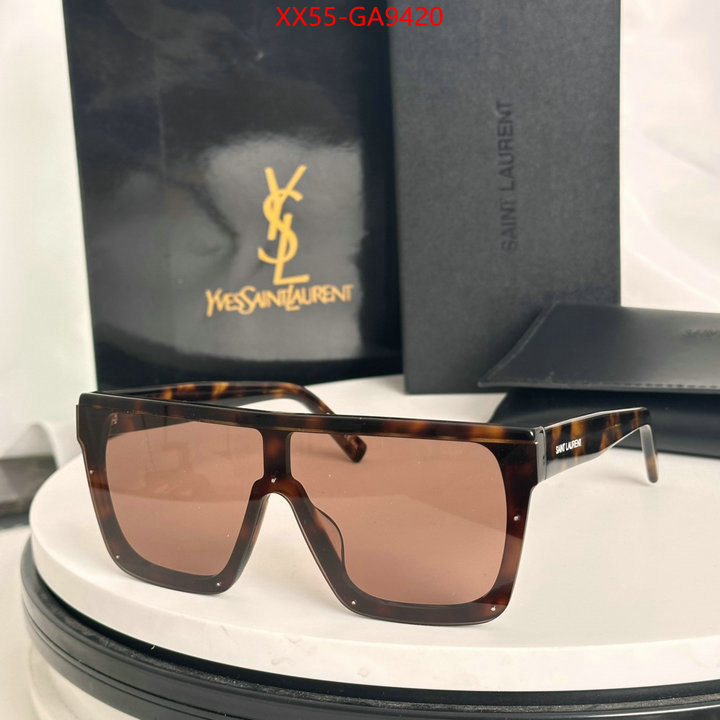 Glasses-YSL top brands like ID: GA9420 $: 55USD