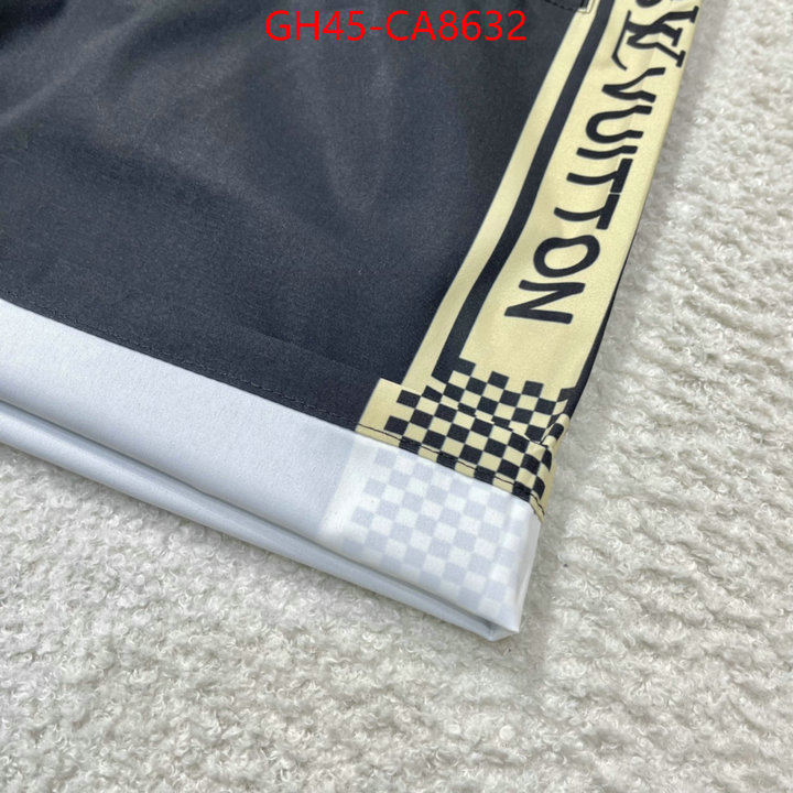 Beach Shorts-LV highest quality replica ID: CA8632 $: 45USD