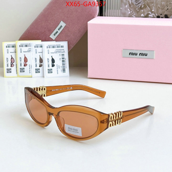 Glasses-Miu Miu high quality designer ID: GA9357 $: 65USD