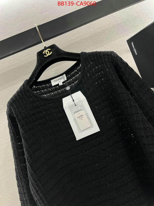 Clothing-Chanel what is a counter quality ID: CA9060 $: 139USD