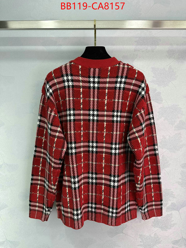 Clothing-Burberry designer fake ID: CA8157 $: 119USD