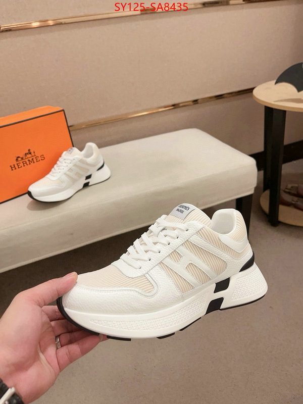 Men Shoes-Hermes how to find replica shop ID: SA8435 $: 125USD