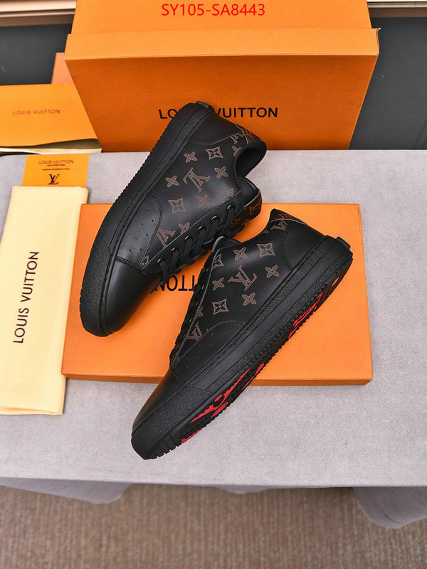 Men Shoes-LV top quality fake ID: SA8443 $: 105USD