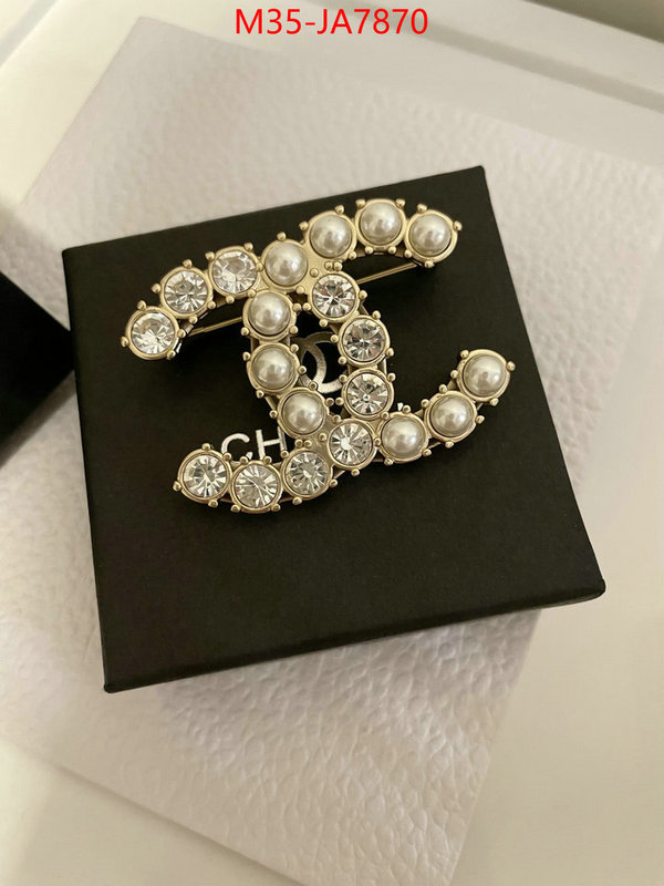 Jewelry-Chanel 1:1 clone ID: JA7870 $: 35USD