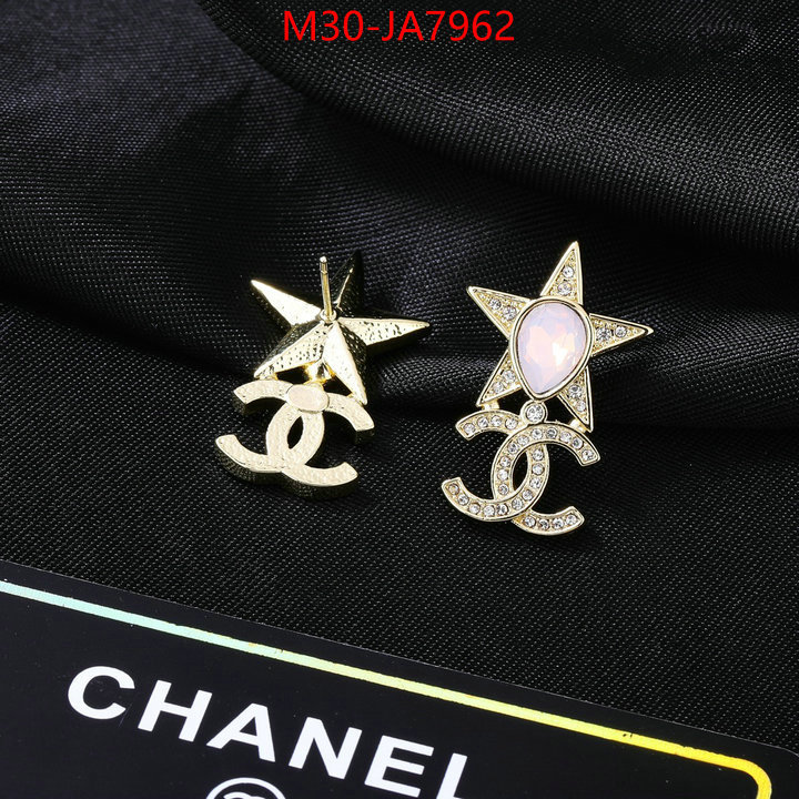 Jewelry-Chanel 2024 replica wholesale cheap sales online ID: JA7962 $: 30USD