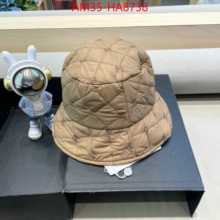 Cap (Hat)-Chanel fake high quality ID: HA8738 $: 35USD