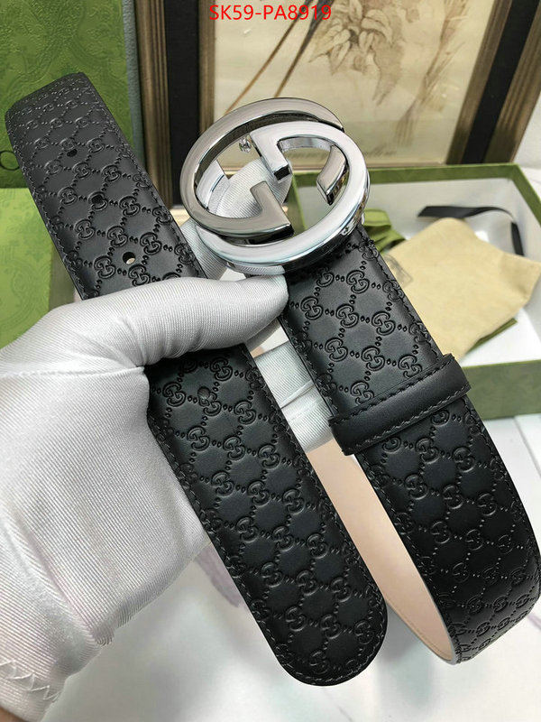 Belts-Gucci can you buy knockoff ID: PA8919 $: 59USD