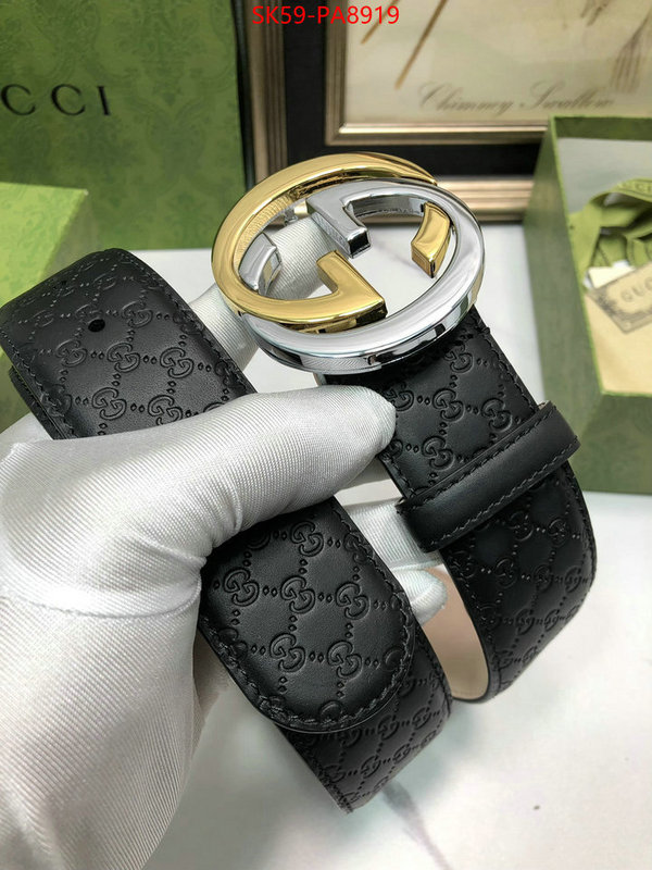 Belts-Gucci can you buy knockoff ID: PA8919 $: 59USD