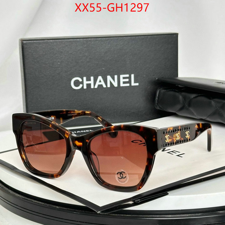 Glasses-Chanel can you buy replica ID: GH1297 $: 55USD