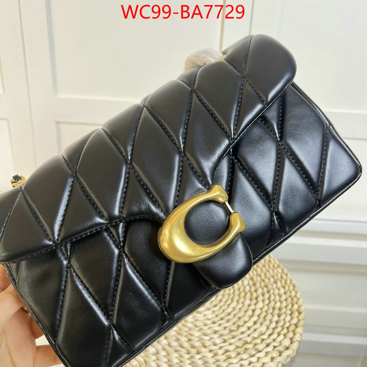 Coach Bags(4A)-Crossbody- top fake designer ID: BA7729 $: 99USD,