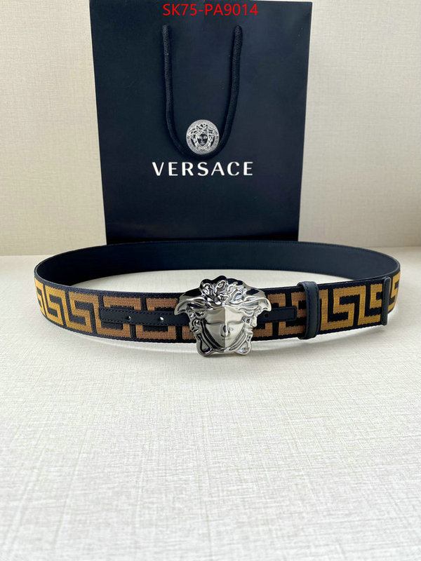 Belts-Versace best luxury replica ID: PA9014 $: 75USD