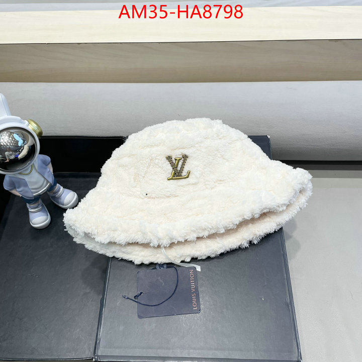 Cap(Hat)-LV top perfect fake ID: HA8798 $: 35USD