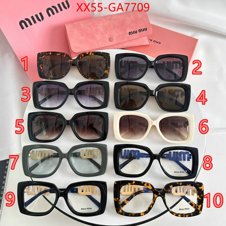 Glasses-Miu Miu high ID: GA7709 $: 55USD