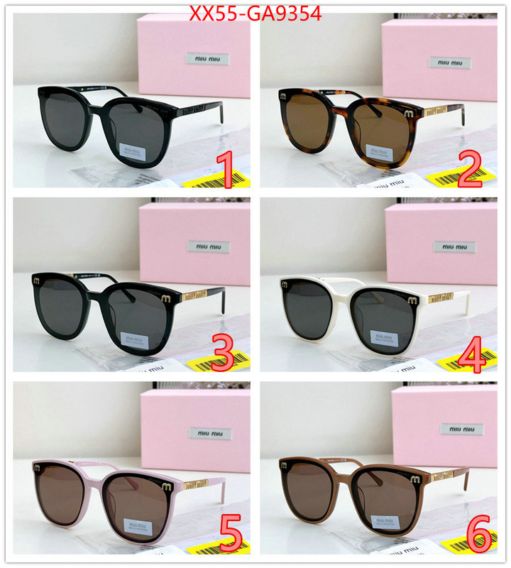 Glasses-Miu Miu luxury 7 star replica ID: GA9354 $: 55USD