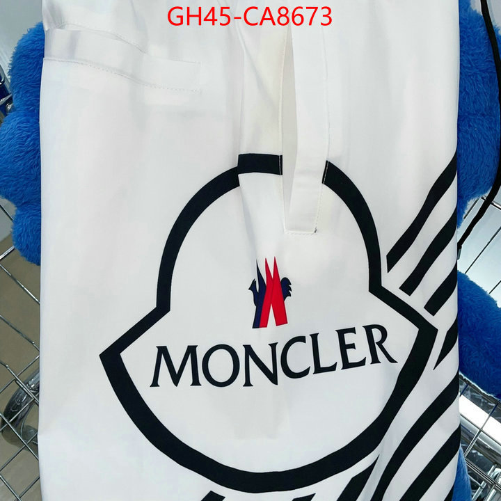 Beach Shorts-Moncler buy best quality replica ID: CA8673 $: 45USD