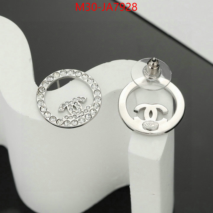 Jewelry-Chanel buy high-quality fake ID: JA7928 $: 30USD