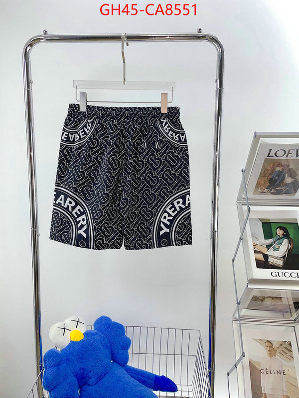 Beach Shorts-Burberry first top ID: CA8551 $: 45USD