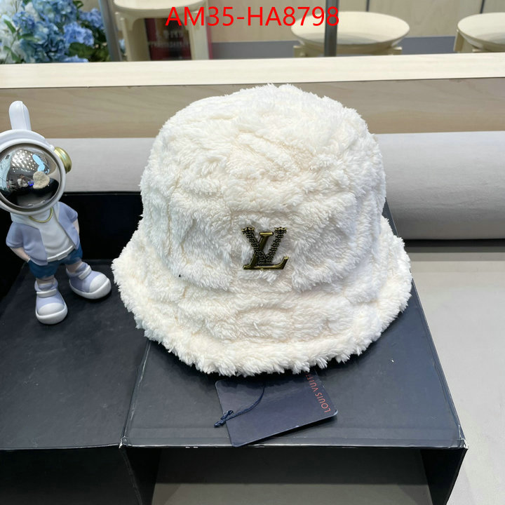 Cap(Hat)-LV top perfect fake ID: HA8798 $: 35USD