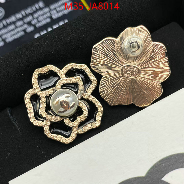 Jewelry-Chanel best quality designer ID: JA8014 $: 35USD