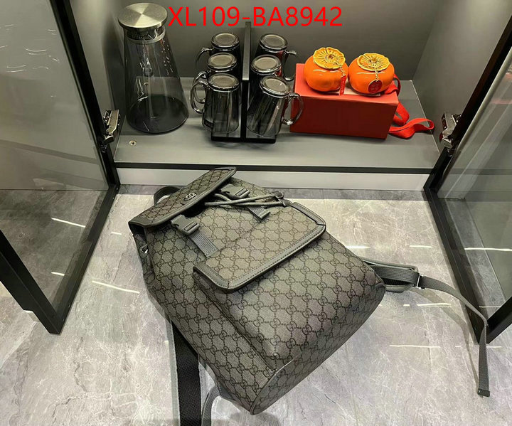 Gucci Bags(4A)-Backpack- top quality fake ID: BA8942 $: 109USD,