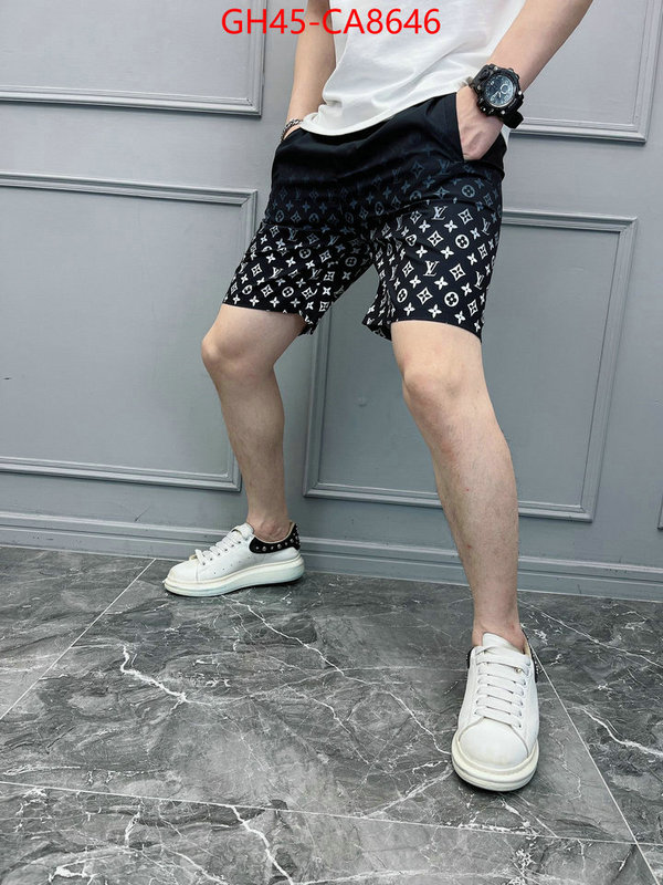 Beach Shorts-LV shop cheap high quality 1:1 replica ID: CA8646 $: 45USD