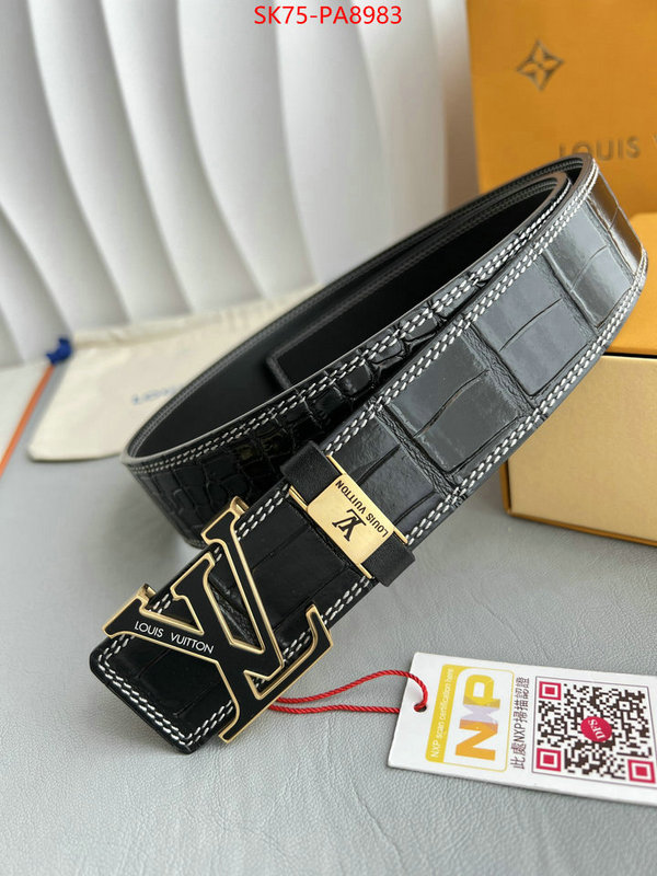 Belts-LV sell online luxury designer ID: PA8983 $: 75USD