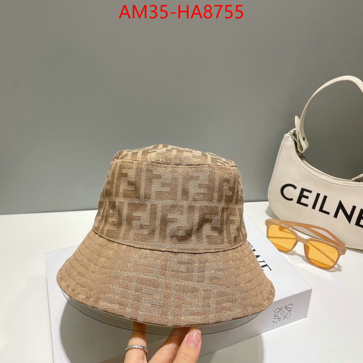 Cap(Hat)-Fendi brand designer replica ID: HA8755 $: 35USD