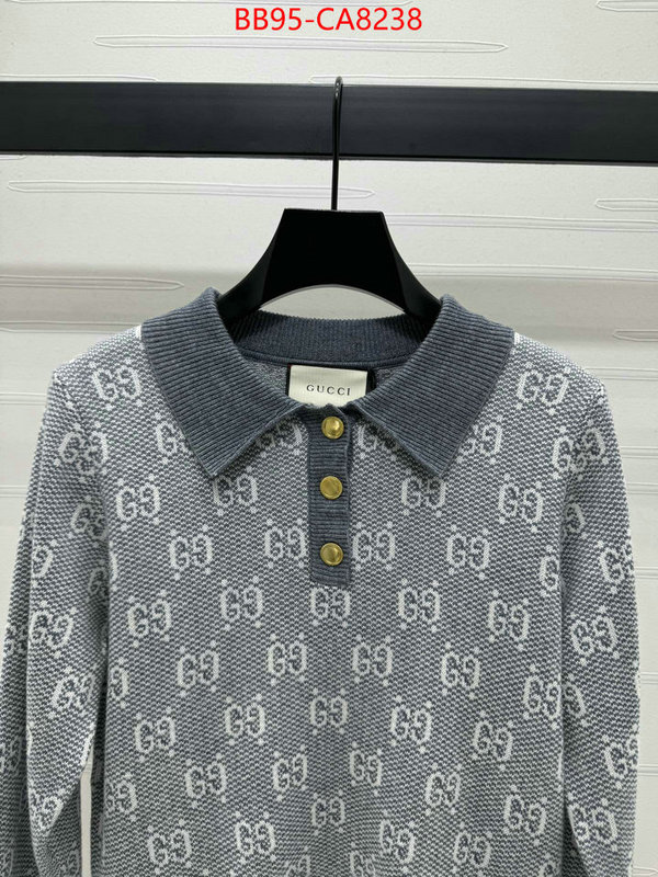 Clothing-Gucci customize best quality replica ID: CA8238 $: 95USD