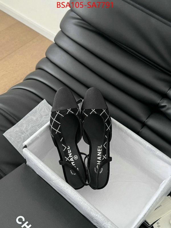 Women Shoes-Chanel aaaaa+ replica designer ID: SA7791 $: 105USD