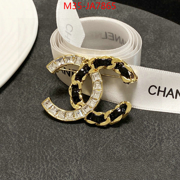 Jewelry-Chanel knockoff ID: JA7865 $: 35USD