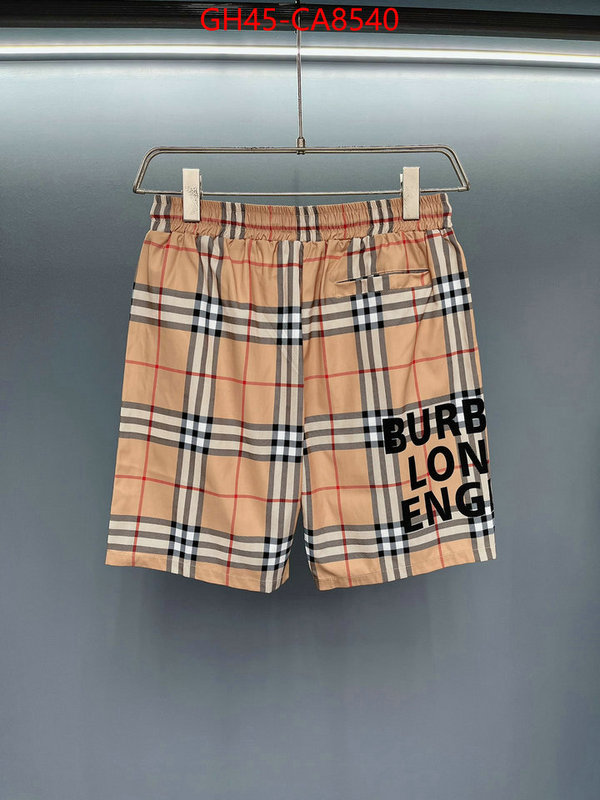 Beach Shorts-Burberry best quality replica ID: CA8540 $: 45USD