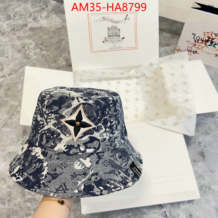 Cap(Hat)-LV top perfect fake ID: HA8799 $: 35USD