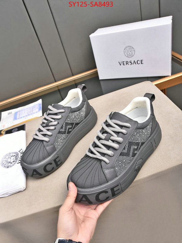 Men Shoes-Versace high quality 1:1 replica ID: SA8493 $: 125USD