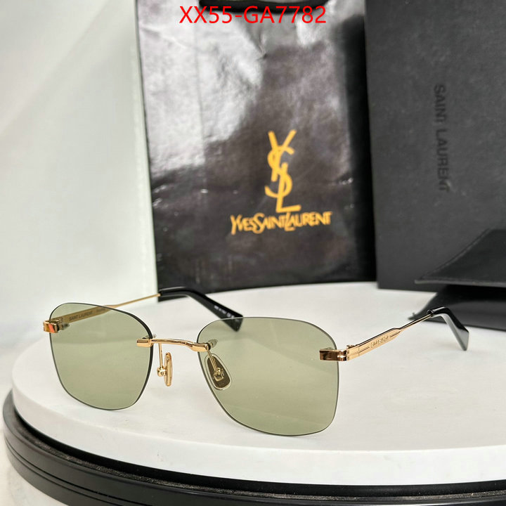 Glasses-YSL luxury 7 star replica ID: GA7782 $: 55USD