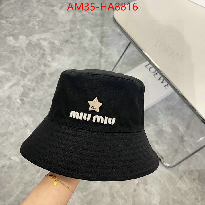 Cap(Hat)-Miu Miu high quality happy copy ID: HA8816 $: 35USD