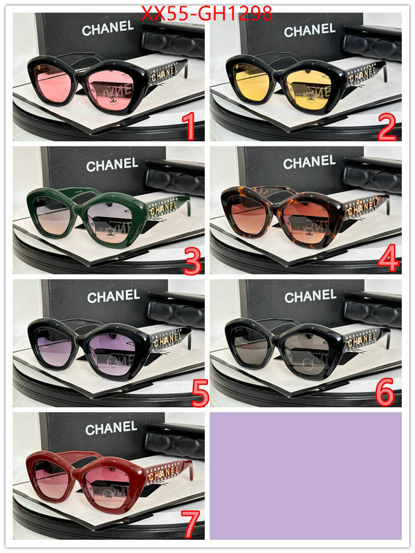 Glasses-Chanel best capucines replica ID: GH1298 $: 55USD