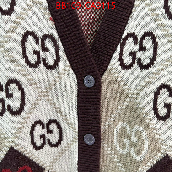 Clothing-Gucci best fake ID: CA9115 $: 109USD