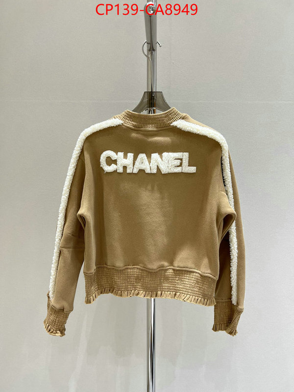 Clothing-Chanel top quality replica ID: CA8949 $: 139USD