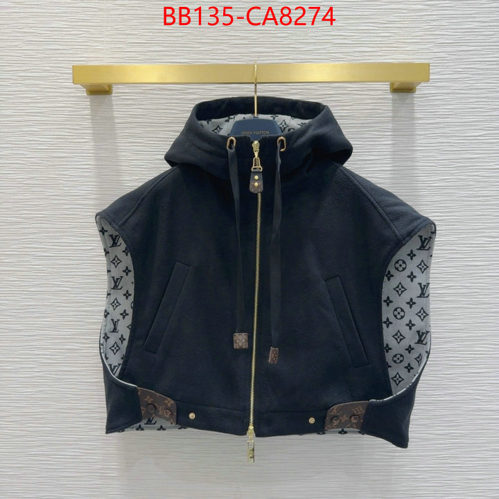 Clothing-LV fake designer ID: CA8274 $: 135USD