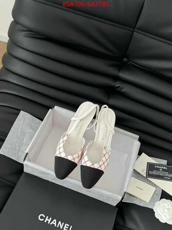 Women Shoes-Chanel best quality fake ID: SA7795 $: 105USD