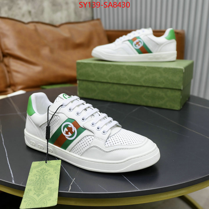 Men Shoes-Gucci the highest quality fake ID: SA8430 $: 139USD